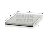 CUK 3059 cabin air filter (activated carbon)