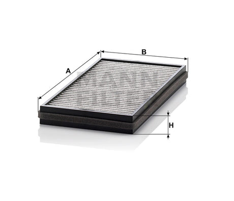 CUK 3124-2 cabin air filter (activated carbon)