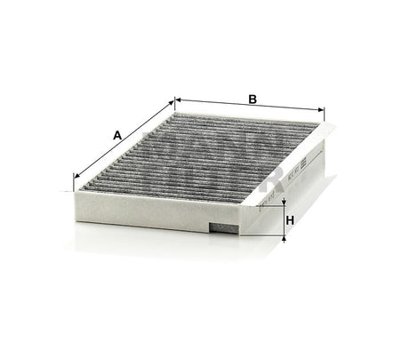 CUK 3139 cabin air filter (activated carbon)