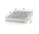 CUK 3192 cabin air filter (activated carbon)