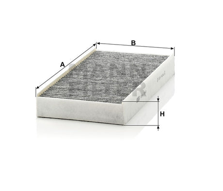 CUK 3240 cabin air filter (activated carbon)