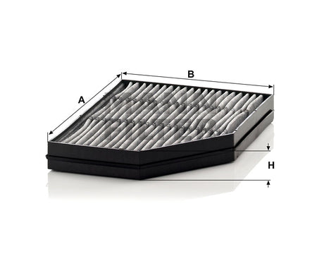 CUK 32 001 cabin air filter (activated carbon)
