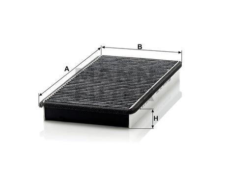 CUK 3360 cabin air filter (activated carbon)