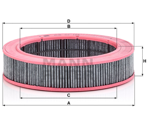 CUK 33 128 cabin air filter (activated carbon)
