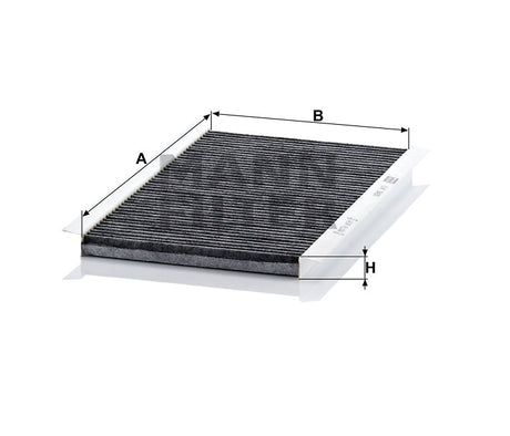 CUK 3455 cabin air filter (activated carbon)