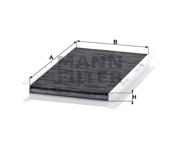 CUK 3455 cabin air filter (activated carbon)