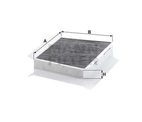 CUK 3461/1 cabin air filter (activated carbon)