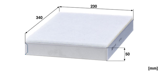 CUK 34 009 cabin air filter element