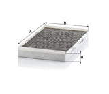 CUK 3540 cabin air filter (activated carbon)