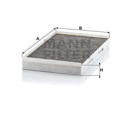 CUK 3540 cabin air filter (activated carbon)