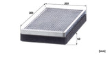 CUK 39 008 cabin air filter element