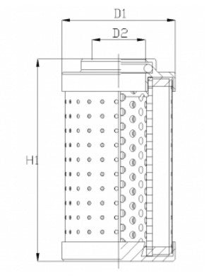 D102G10XB0 hydraulic filter element