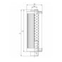 D102T125AB3 hydraulic filter element