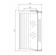 D1100G06AV hydraulic filter element