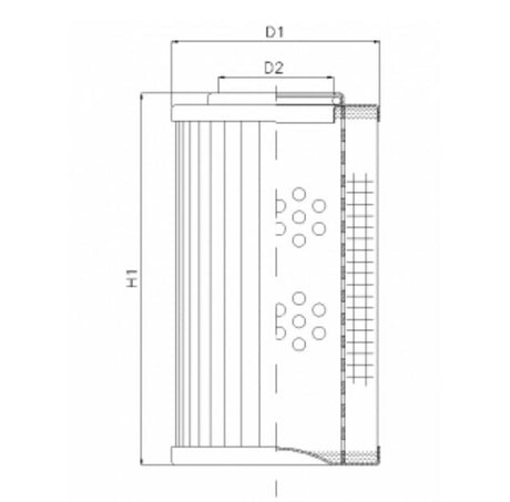 D1100G06AV hydraulic filter element