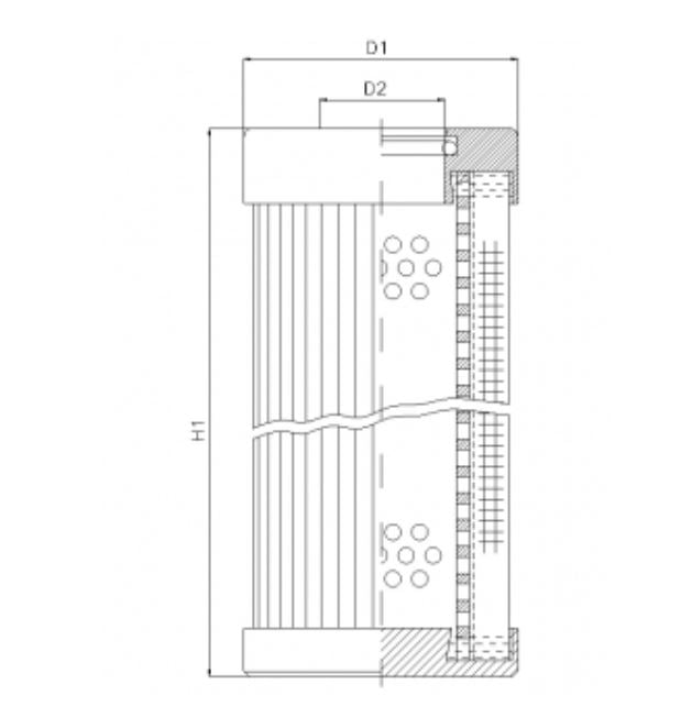 D1101G10BV hydraulic filter element