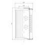 D1103G03AV hydraulic filter element