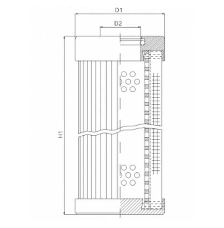 D1104G03B hydraulic filter element