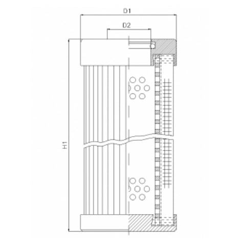 D1104G03B hydraulic filter element