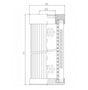 D1104G03B hydraulic filter element