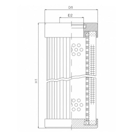 D1104G03BV hydraulic filter element