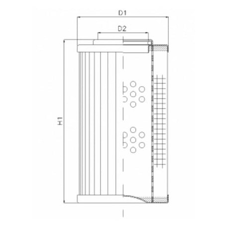 D110G10A hydraulic filter element