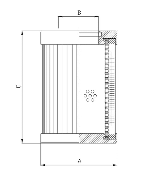 D112G06B Filter element for pressure filter