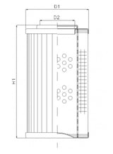 D112G15A hydraulic filter element