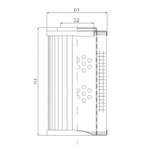 D123G06AV hydraulic filter element