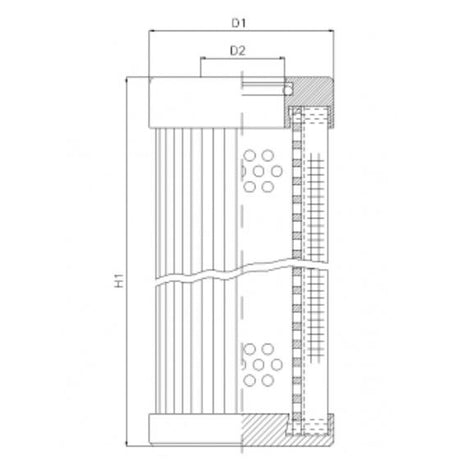 D132G03B hydraulic filter element