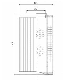 D137G06A hydraulic filter element
