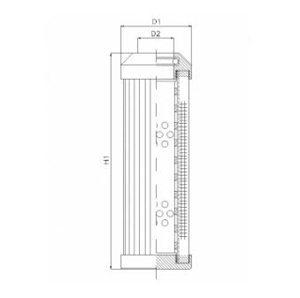 D137G06B hydraulic filter element