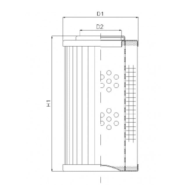 D141G10A/ESD hydraulic filter element