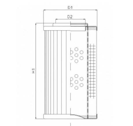 D141GW25AV hydraulic filter element