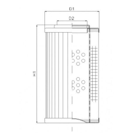 D152C10A hydraulic filter element
