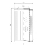 D153T25A Filter element for pressure filter