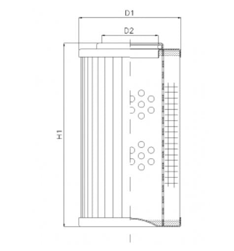 D192G03A hydraulic filter element
