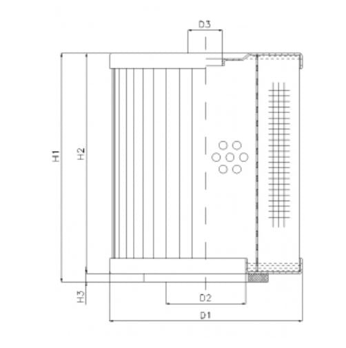 D240T10 hydraulic filter element