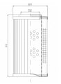 D312G06A hydraulic filter element