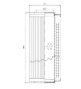D620T125 hydraulic filter element