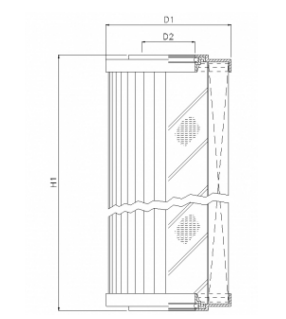 D651G01AV hydraulic filter element