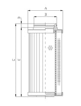 D732G10B hydraulic filter element