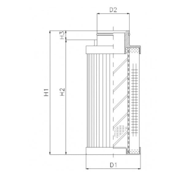 D780G03A hydraulic filter element