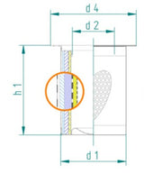 DB2473 air/oil separator element