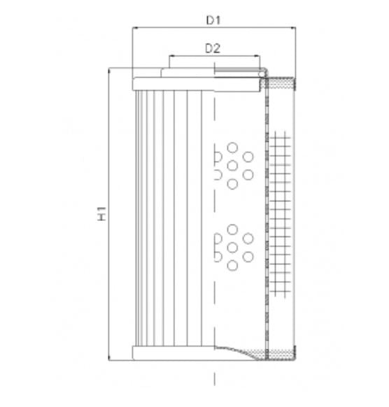 DHD140G20V hydraulic filter element