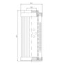DHD140H10V hydraulic filter element