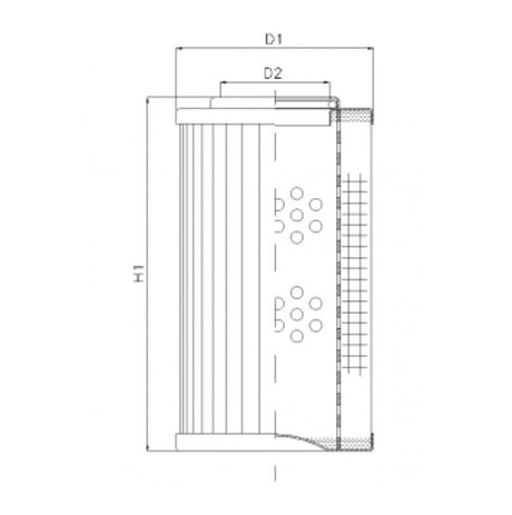 DHD260G05V hydraulic filter element