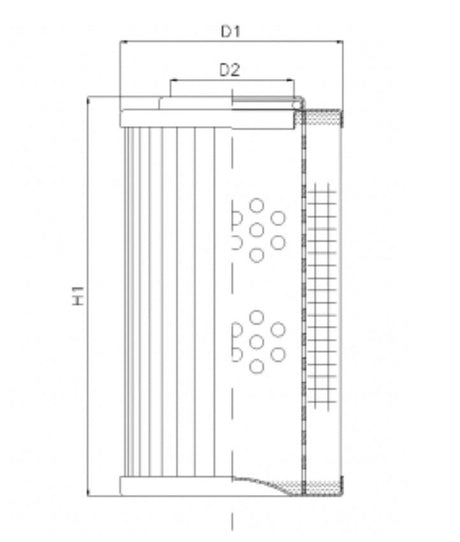 DHD280G05V hydraulic filter element