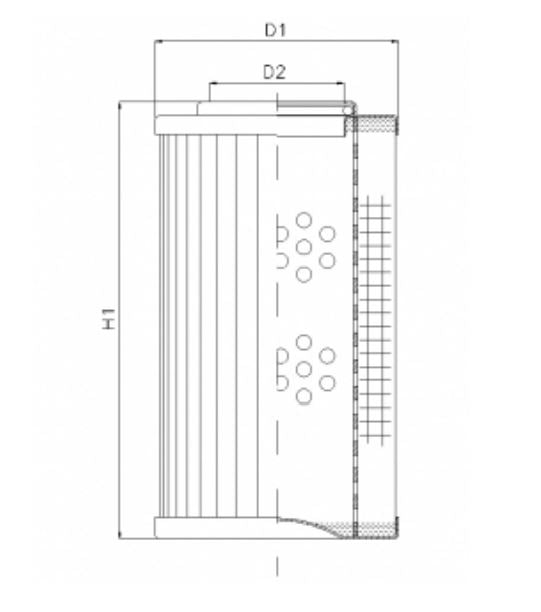 DHD330G20B/ESD hydraulic filter element