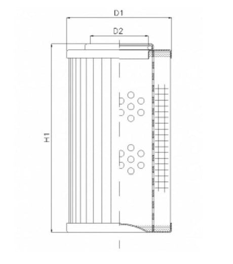 DHD330G20B/ESD hydraulic filter element